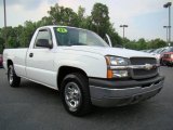 2003 Summit White Chevrolet Silverado 1500 Regular Cab #11169565