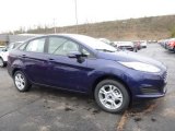 2016 Kona Blue Metallic Ford Fiesta SE Sedan #111864307