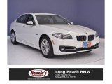 2016 BMW 5 Series Mineral White Metallic