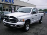 2004 Bright White Dodge Ram 1500 SLT Quad Cab 4x4 #11170636