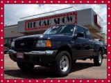2001 Black Clearcoat Ford Ranger XLT SuperCab 4x4 #11171209