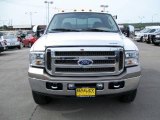 2007 Oxford White Clearcoat Ford F250 Super Duty King Ranch Crew Cab 4x4 #11165088