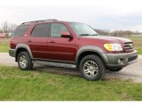 2004 Toyota Sequoia SR5 4x4 Front 3/4 View