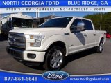 2016 White Platinum Ford F150 Platinum SuperCrew 4x4 #111927289