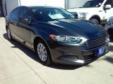 2016 Magnetic Metallic Ford Fusion S #111951202