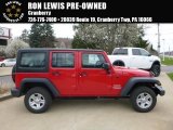 2012 Flame Red Jeep Wrangler Unlimited Sport 4x4 #111951310
