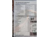2016 BMW i3 with Range Extender Window Sticker