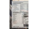 2016 BMW i3 with Range Extender Window Sticker