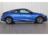 2016 Honda Civic Aegean Blue Metallic