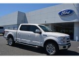 2016 White Platinum Ford F150 Lariat SuperCrew 4x4 #112033305