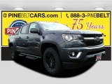 2016 Cyber Gray Metallic Chevrolet Colorado Z71 Crew Cab 4x4 #112033157