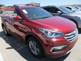 2017 Serrano Red Hyundai Santa Fe Sport FWD #112058706