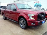 2016 Ruby Red Ford F150 XLT SuperCrew #112058701