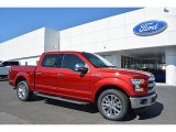 2016 Ruby Red Ford F150 Lariat SuperCrew #112068172