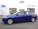 2016 Deep Impact Blue Metallic Ford Fusion SE #112068485