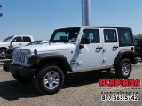 2016 Bright White Jeep Wrangler Unlimited Sport 4x4 #112068201