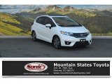 White Orchid Pearl Honda Fit in 2015