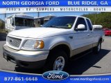 1999 Oxford White Ford F150 Lariat Extended Cab 4x4 #112067872