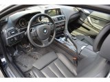 2016 BMW 6 Series 650i xDrive Coupe Black Interior