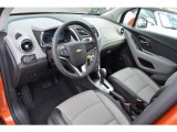 2016 Chevrolet Trax LTZ AWD Jet Black/Light Titanium Interior