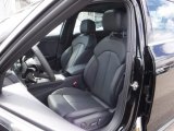 2017 Audi A4 2.0T Premium Plus quattro Black Interior