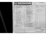 2016 Honda Civic Touring Coupe Window Sticker