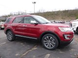 2016 Ford Explorer Platinum 4WD Front 3/4 View