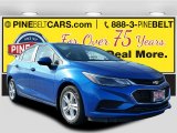 2016 Kinetic Blue Metallic Chevrolet Cruze LT Sedan #112229053