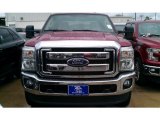 2016 Ruby Red Metallic Ford F250 Super Duty XLT Crew Cab 4x4 #112229163