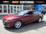 2016 Butte Red Metallic Chevrolet Malibu LT #112229207