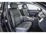 2016 BMW 5 Series 550i Sedan Front Seat