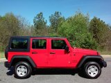 2016 Firecracker Red Jeep Wrangler Unlimited Sport 4x4 RHD #112259734