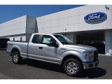 2016 Ingot Silver Ford F150 XL SuperCab 4x4 #112284814