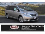 2016 Toyota Sienna Creme Brulee Mica