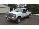 2001 Oxford White Ford F250 Super Duty XLT SuperCab 4x4 #112284606