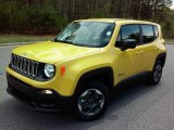 Solar Yellow Jeep Renegade in 2016