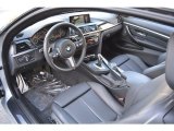 2015 BMW 4 Series 435i xDrive Coupe Black Interior