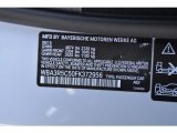 2015 4 Series Color Code for Glacier Silver Metallic - Color Code: A83