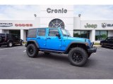 2016 Hydro Blue Pearl Jeep Wrangler Unlimited Sport 4x4 #112347746