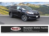 2016 Midnight Black Metallic Toyota Highlander XLE #112347571