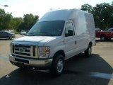 2008 Oxford White Ford E Series Van E350 Super Duty Commericial Extended #11208465
