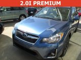 2016 Quartz Blue Pearl Subaru Crosstrek 2.0i Premium #112393220