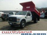 2009 Ford F350 Super Duty XL Regular Cab 4x4 Chassis Dump Truck