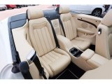 2012 Maserati GranTurismo Convertible GranCabrio Rear Seat
