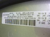 2017 Pacifica Color Code for Billet Silver Metallic - Color Code: PSC