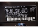 2016 HR-V Color Code for Mulberry Metallic - Color Code: NH821M