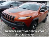 2016 Mango Tango Pearl Jeep Cherokee Trailhawk 4x4 #112452764