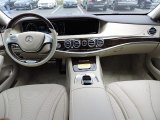 2016 Mercedes-Benz S 550 4Matic Sedan Silk Beige/Espresso Brown Interior