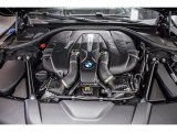 2016 BMW 7 Series 750i Sedan 4.4 Liter DI TwinPower Turbocharged DOHC 32-Valve VVT V8 Engine