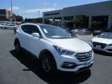 2017 Pearl White Hyundai Santa Fe Sport FWD #112517738